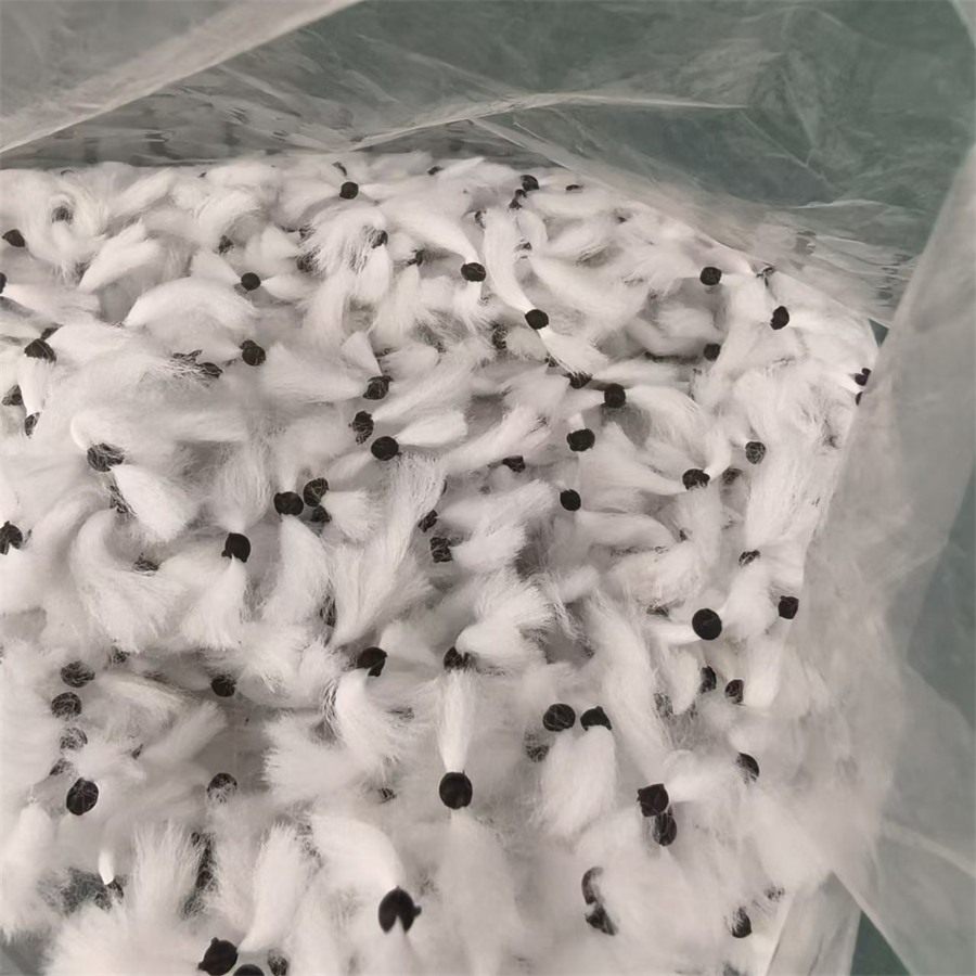Comet fiber filter media in bulk packing