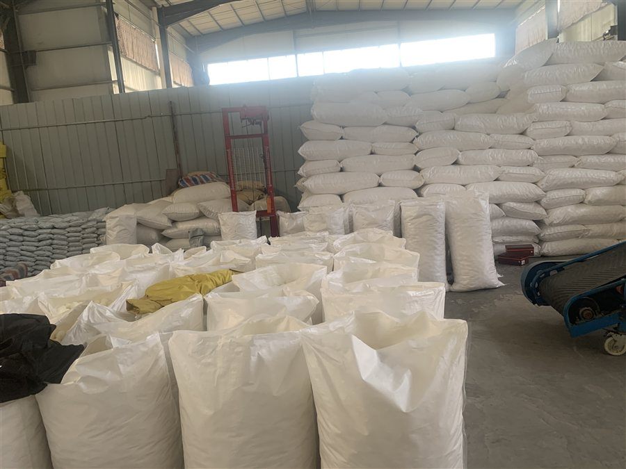 Fiber ball filter media