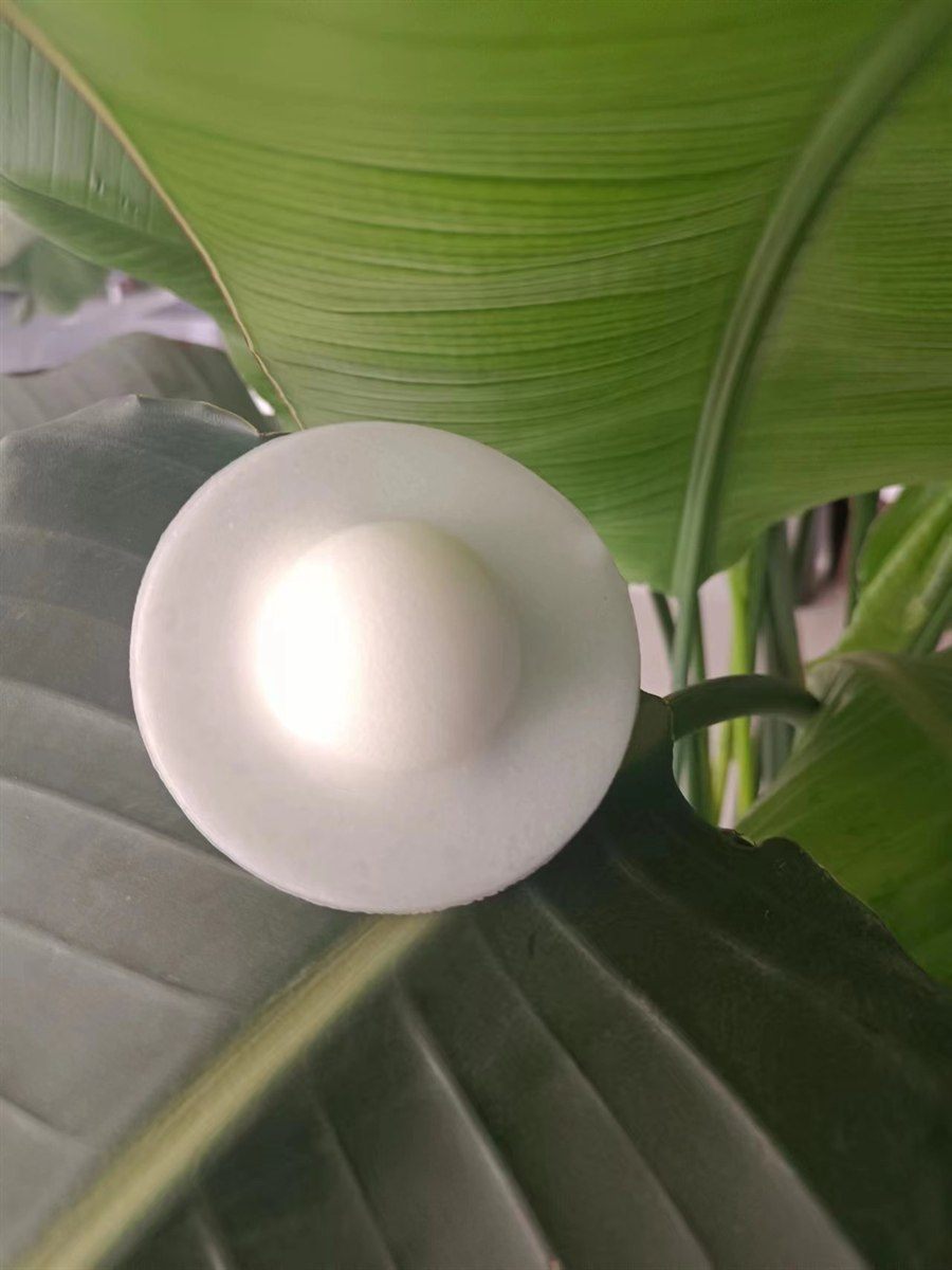 PP liquid surface cover ball close-up