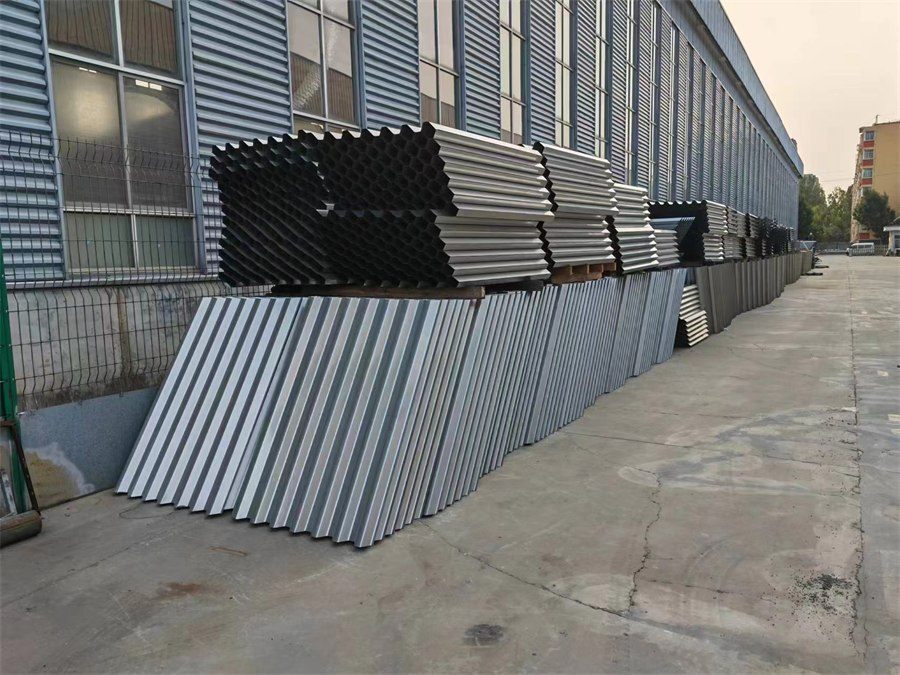 Stainless steel tube settler on site